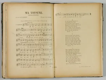album MA VOISINE  CHANSONNETTE 1965.99.2.18 Photo