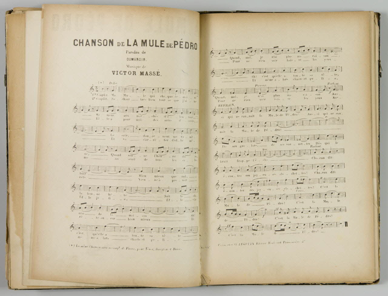 album LA MULE DE PEDRO 1965.99.2.22 Photo