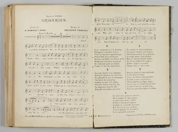 album GRISERIES  Chanson 1965.99.2.61 Photo