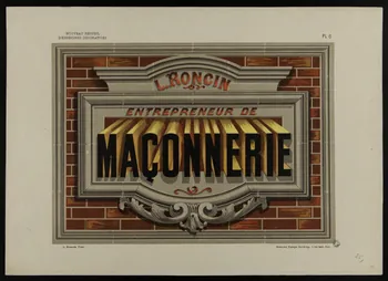 estampe MACONNERIE 1966.10.42 Photo
