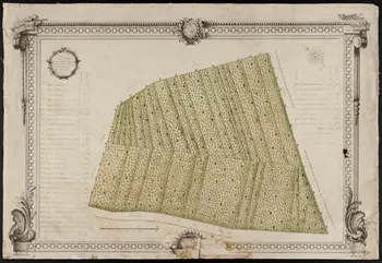 dessin Plan cadastral : vignobles 1769 1966.10.48 Photo