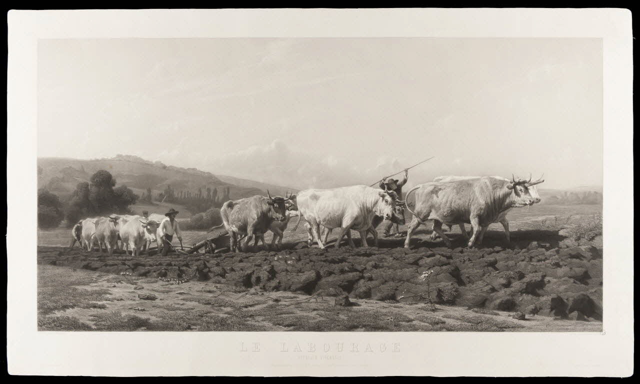 estampe LE LABOURAGE 1966.102.1 Photo