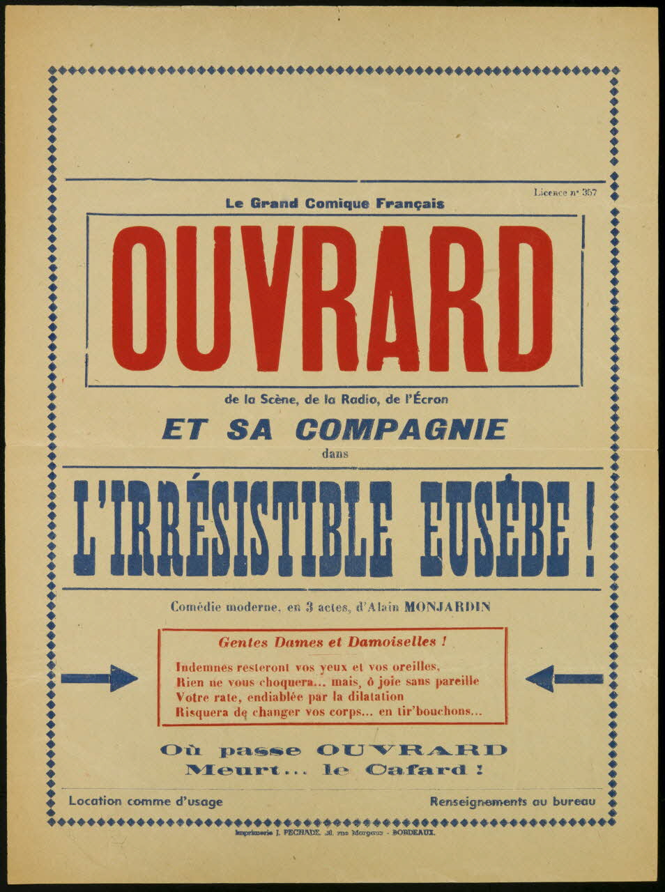 estampe OUVRARD 1966.111.51 Photo