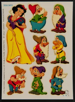 estampe Blanche-neige et les sept nains 1966.116.2 Photo