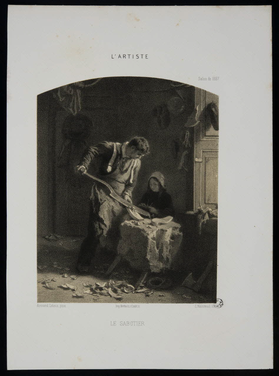 estampe LE SABOTIER 1966.27.3 Photo