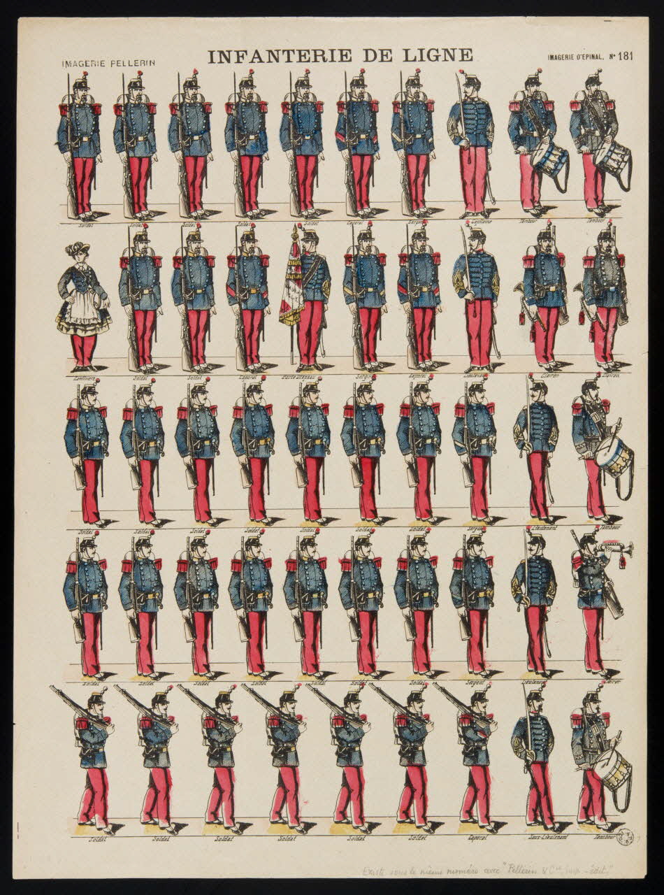 estampe INFANTERIE DE LIGNE 1966.30.1 Photo
