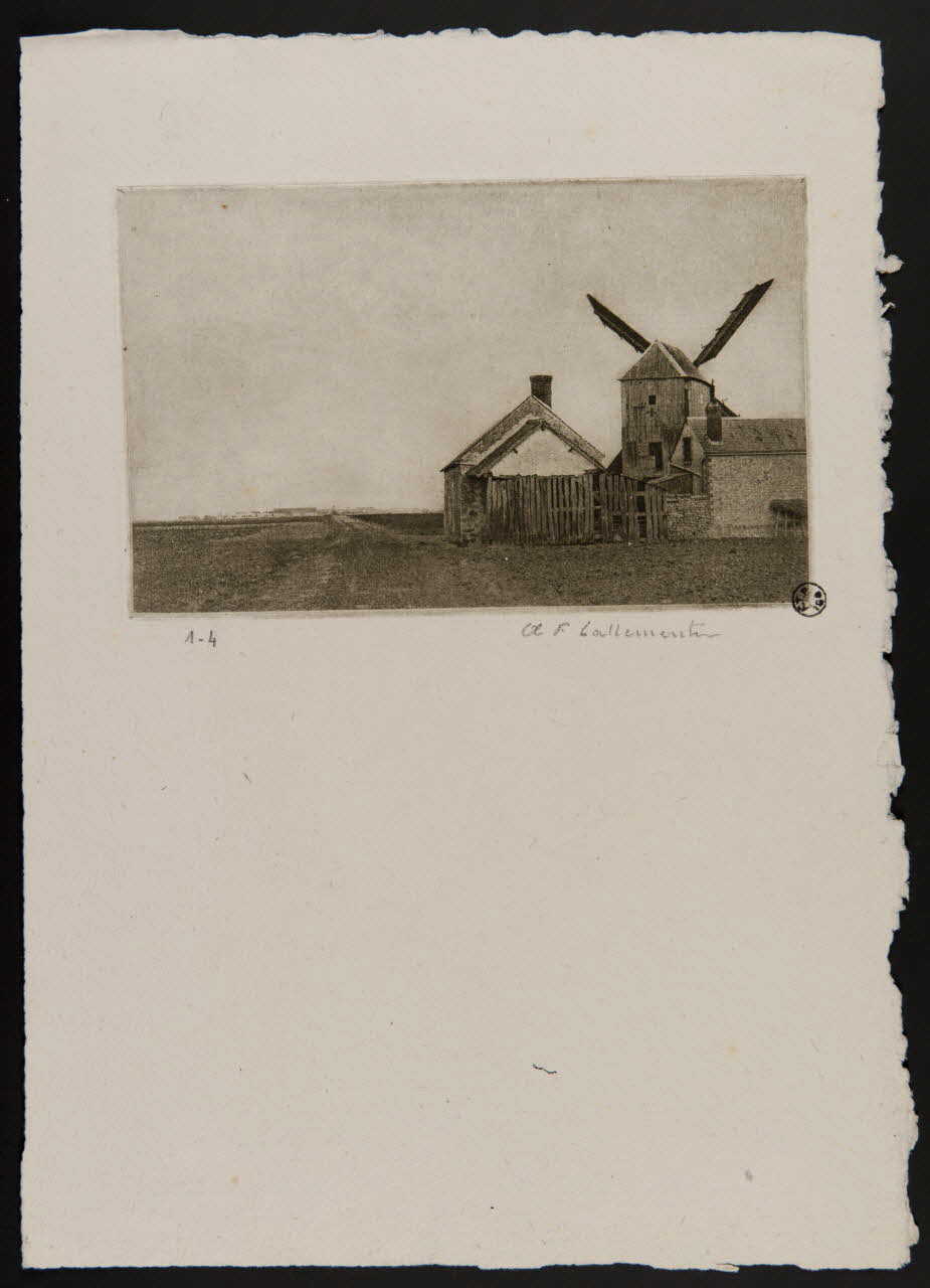 estampe Paysage rural 1966.35.23 Photo