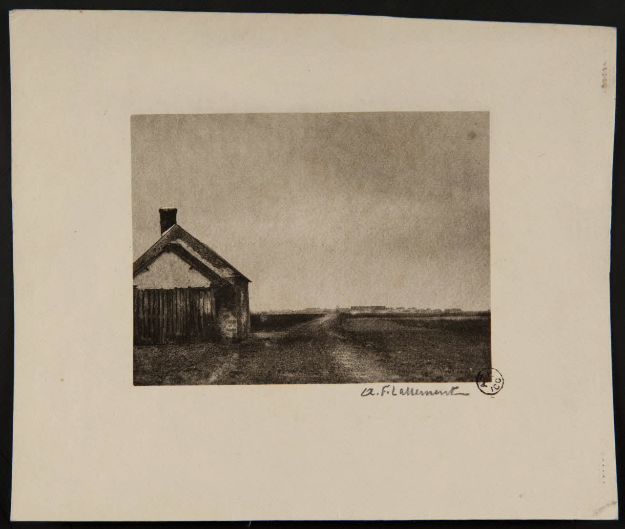 estampe Paysage rural 1966.35.25 Photo