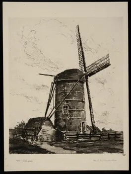 estampe Moulin du Nord de la France 1966.35.44  Photo