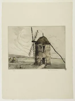 estampe Moulin à vent 1966.35.89 Photo