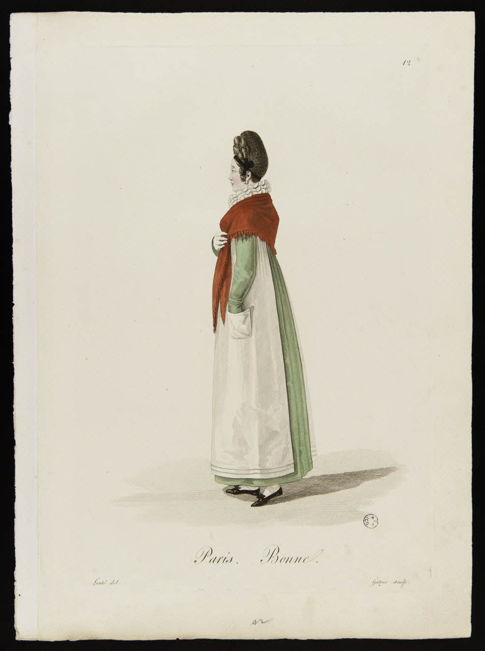 Louis-Marie Lanté ; Georges-Jacques Gatine ; La Mésangèr élément d'ensemble Paris. Bonne. 1819-1829 1966.81.10 Photo