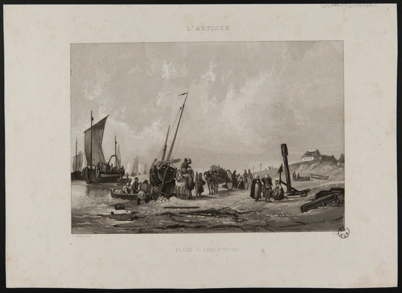 estampe PLAGE D'AMBLETEUSE 1966.81.153 Photo