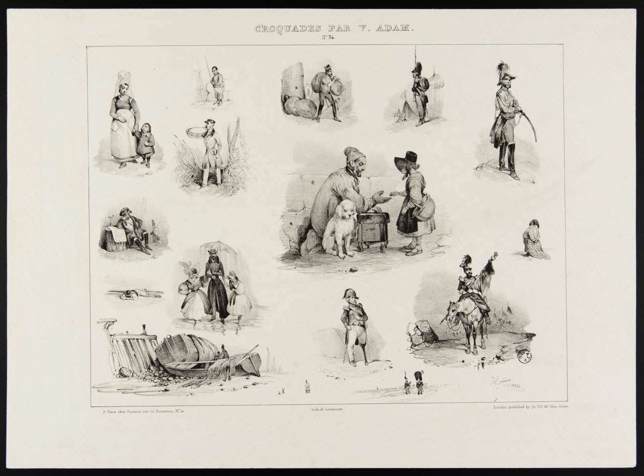 estampe CROQUADES 1966.81.159 Photo