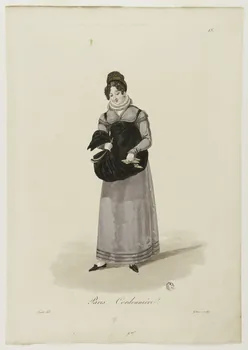 Louis-Marie Lanté ; Georges-Jacques Gatine ; La Mésangèr élément d'ensemble Paris. Cordonnière. 1819-1829 1966.81.16 Photo