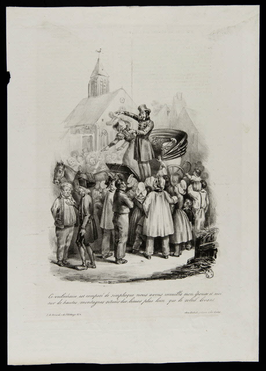 estampe Les messagers 1966.81.201 Photo