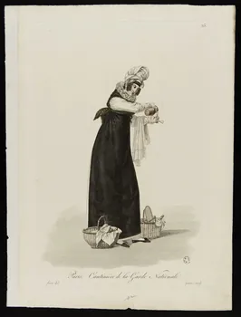 Louis-Marie Lanté ; Georges-Jacques Gatine ; La Mésangèr élément d'ensemble Paris. Cantinière de la Garde Nationale. 1819-1829 1966.81.22 Photo
