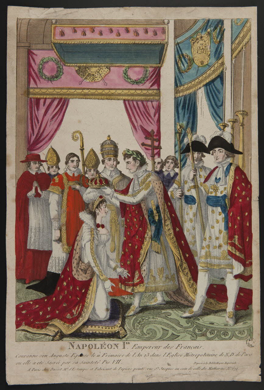 estampe NAPOLEON Ier Empereur des Français. 1966.81.42 Photo