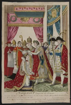 estampe NAPOLEON Ier Empereur des Français. 1966.81.42 Photo