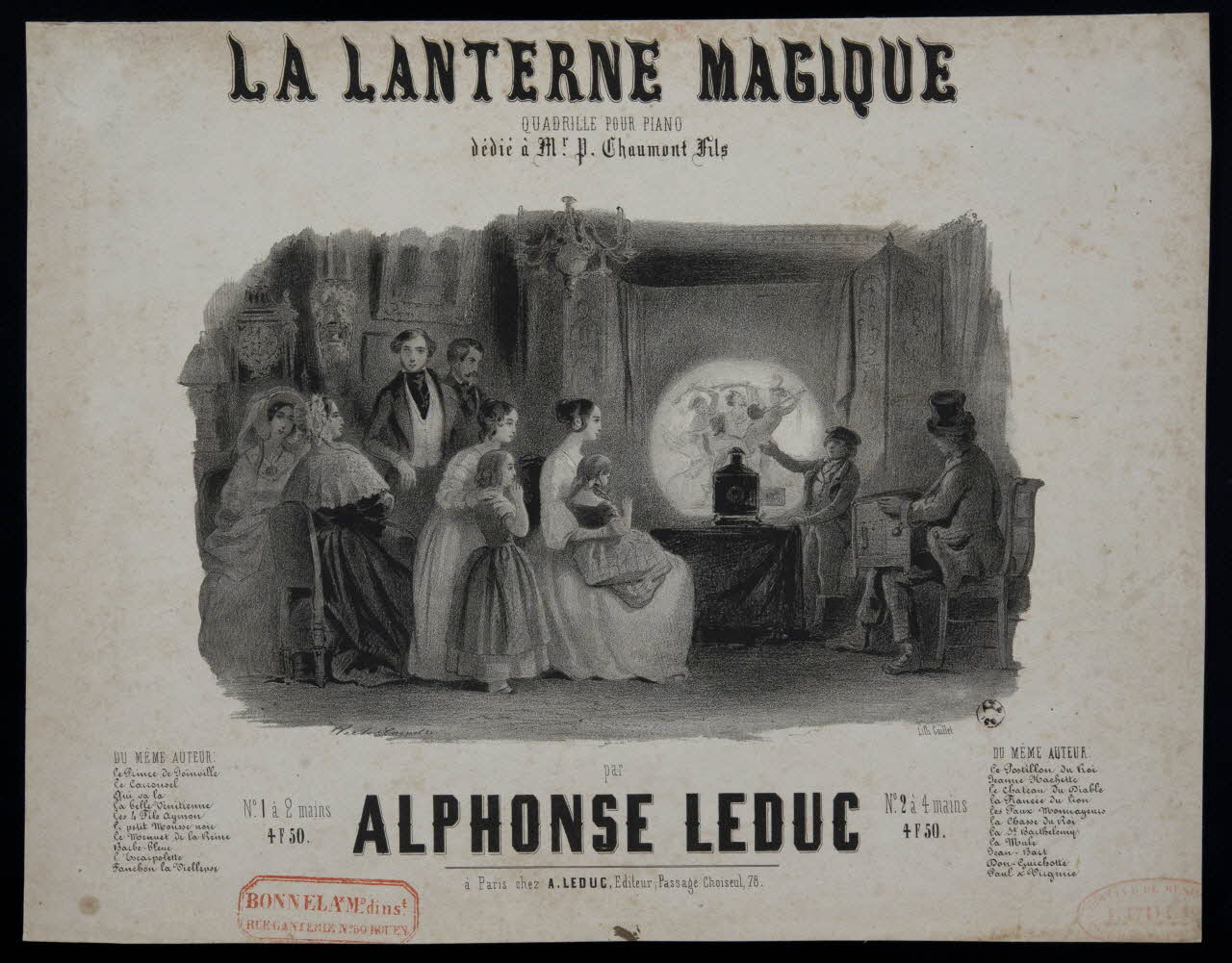 estampe LA LANTERNE MAGIQUE 1966.81.47 Photo