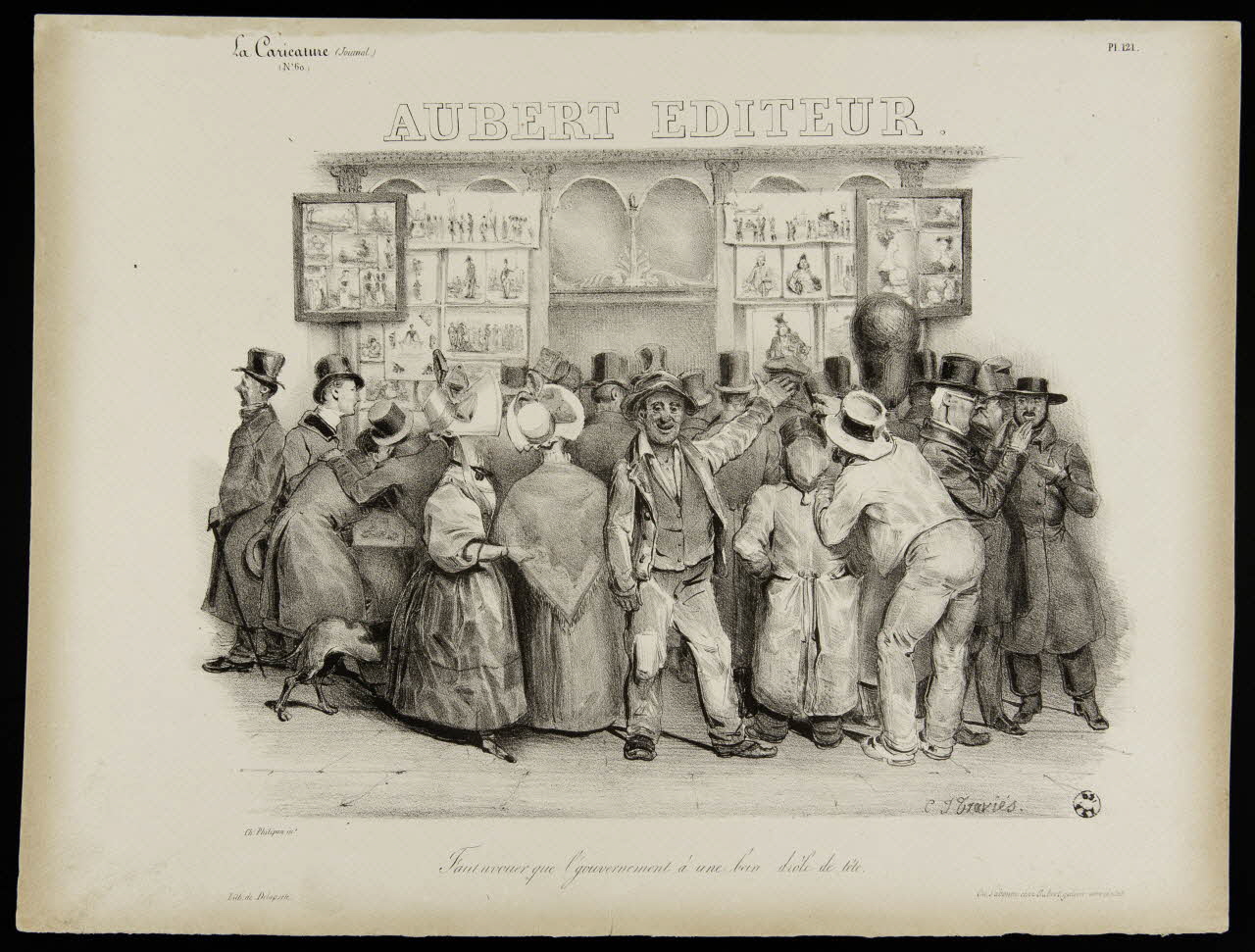 estampe AUBERT EDITEUR. 1966.81.48 Photo