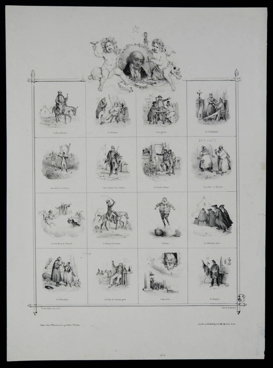 estampe Diverses scènes 1966.81.49 Photo