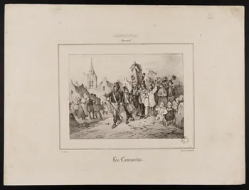 estampe Les Conscrits 1966.81.52 Photo