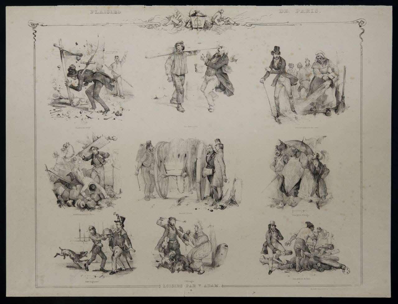 estampe PLAISIRS DE PARIS. 1966.81.54 Photo