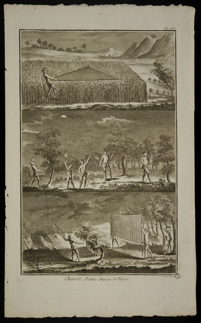 estampe Chasse, Petites Chasses et Pièges. 1966.81.55 Photo