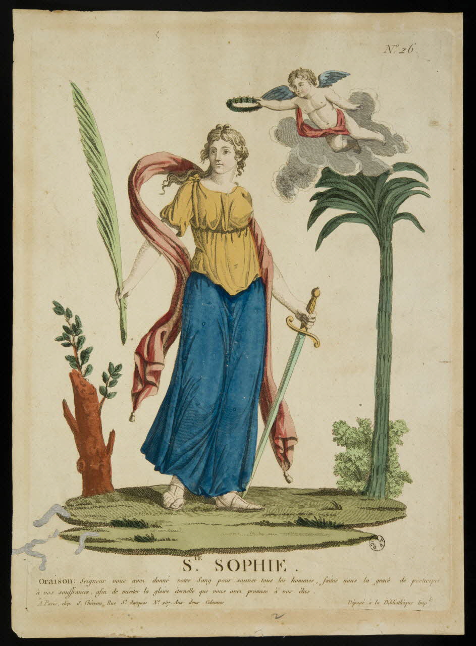 estampe STE. SOPHIE. 1966.81.63 Photo