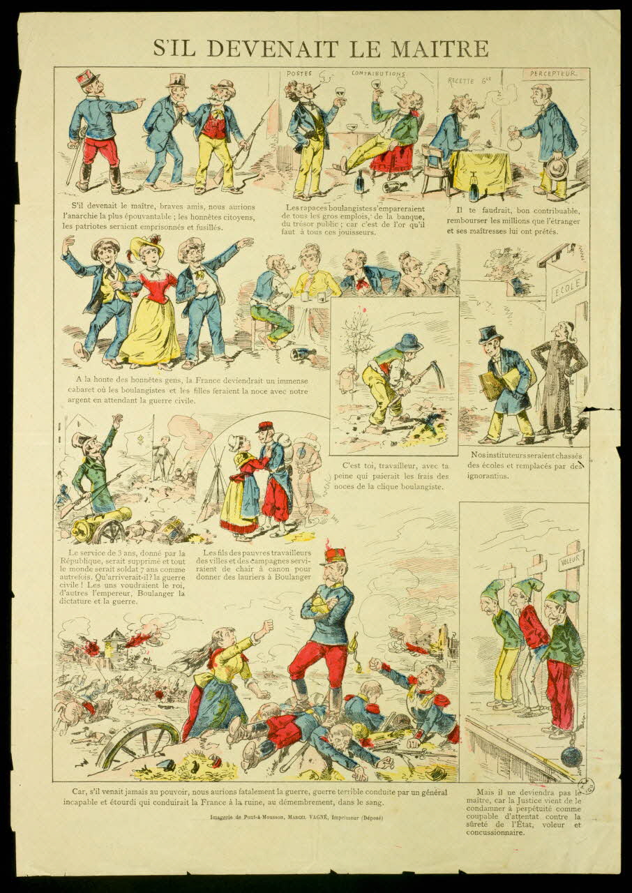 estampe S'IL DEVENAIT LE MAITRE 1966.81.66 Photo