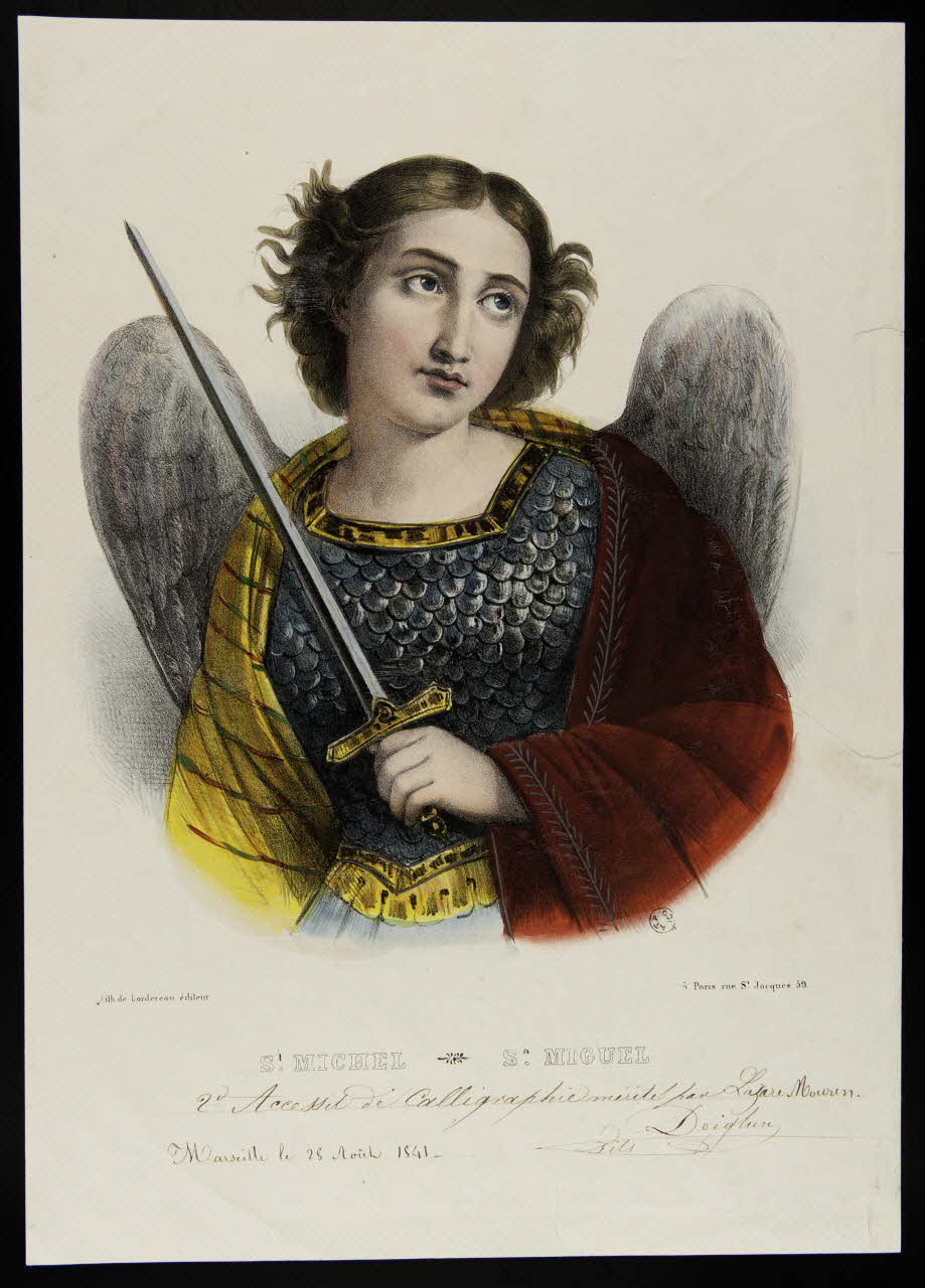 estampe St. MICHEL 1966.81.71 Photo