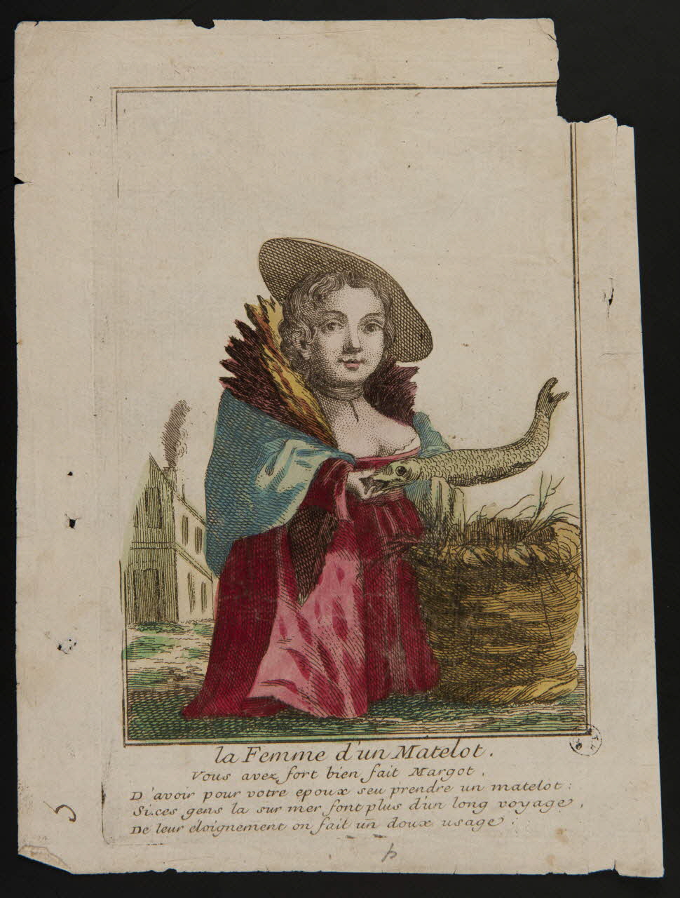 estampe La Femme d'un Matelot. 1966.81.87 Photo