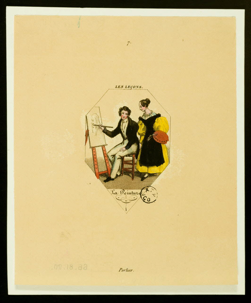 estampe LES LECONS  La Peinture 1966.81.90 Photo