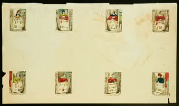 estampe Les Cancans de la Portière 1966.81.93 Photo