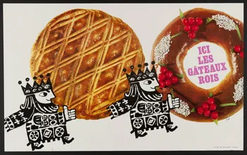 estampe ICI  LES  GÂTEAUX  ROIS 1966.94.2 Photo