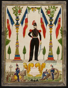 dessin LIBERTE  EGALITE  FRATERNITE 1843-1853 1966.98.2 Photo