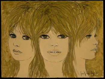 dessin Brigitte Bardot 1967.177.11 Photo