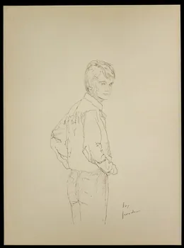 dessin Claude François 1967.177.24 Photo