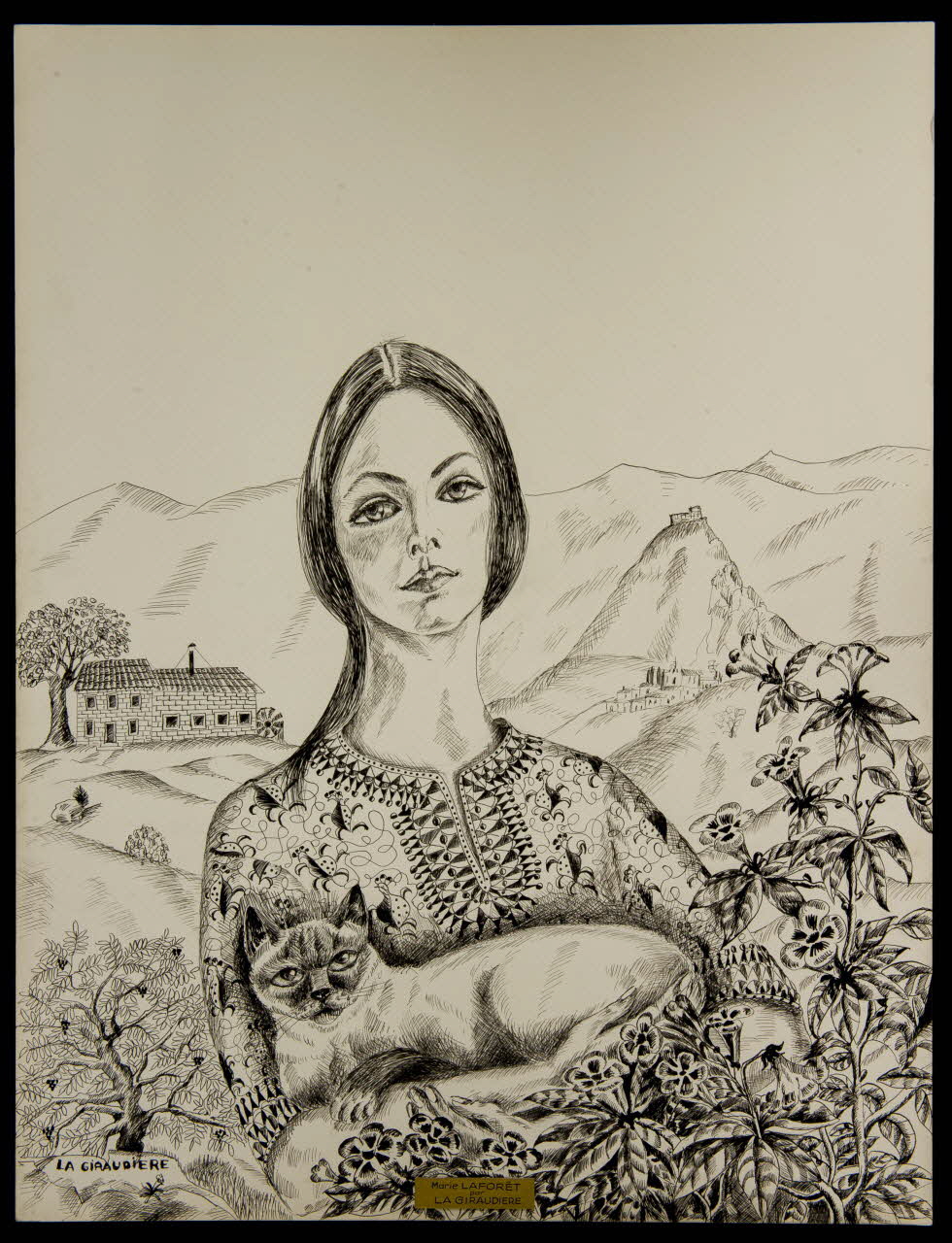 dessin Marie LAFORET 1967.177.35 Photo