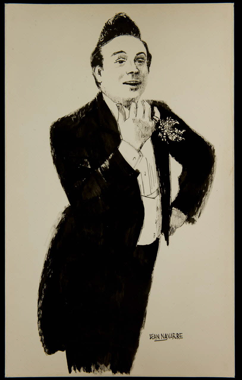 dessin Félix Mayol 1967.177.42 Photo