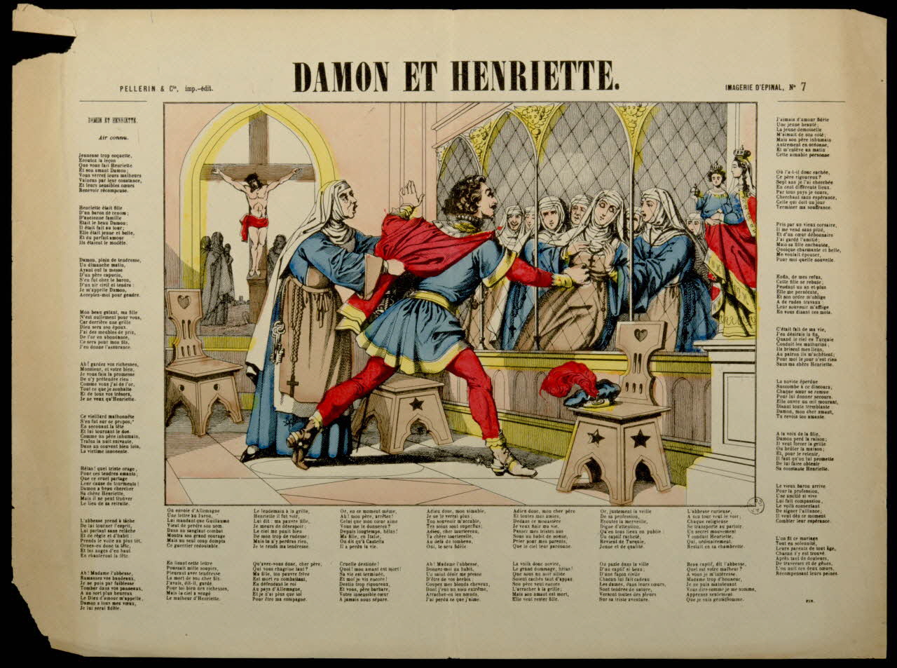 estampe DAMON ET HENRIETTE 1967.85.1 Photo