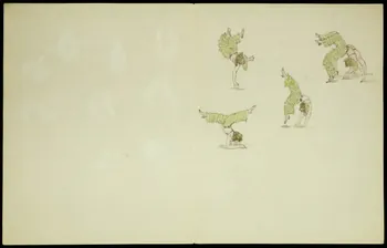 partie d'un ensemble de dessins Albert Powell 1968.102.4916  Photo