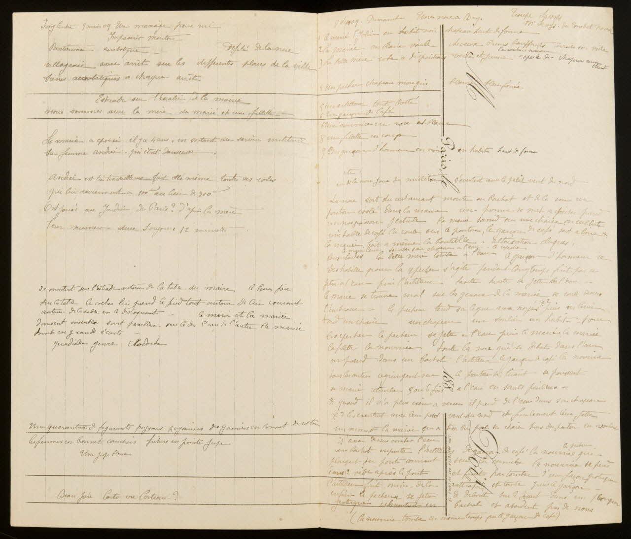 partie d'un ensemble de dessins Ivry Centre 1968.102.4975 Photo