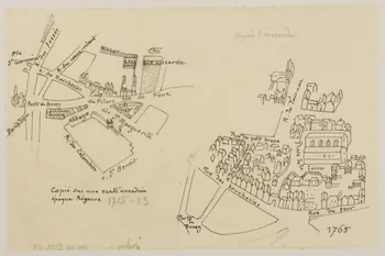 partie d'un ensemble de dessins Après l'incendie 1968.102.5339.159 Photo