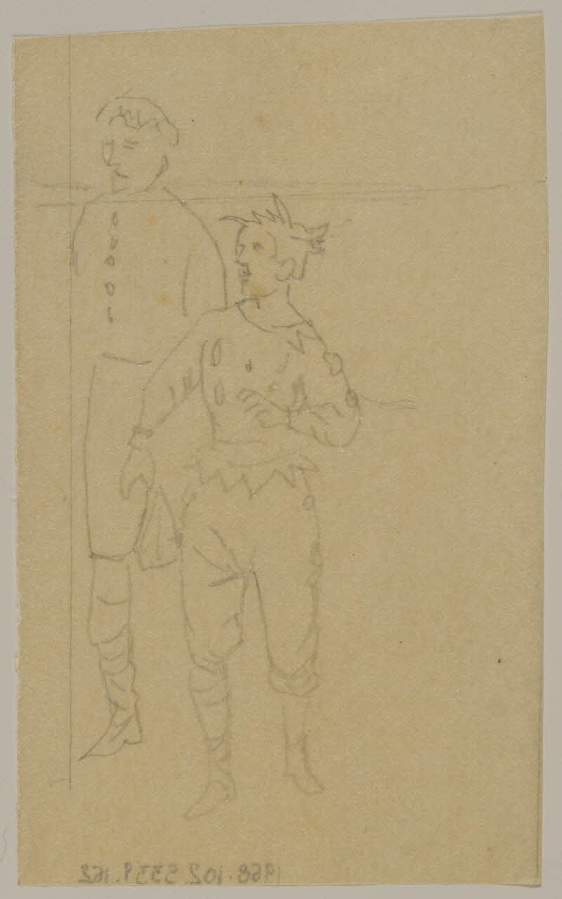 partie d'un ensemble de dessins Artistes 1968.102.5339.162 Photo