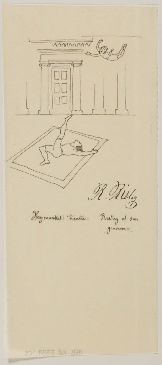 partie d'un ensemble de dessins R.Risley 1968.102.5339.163 Photo