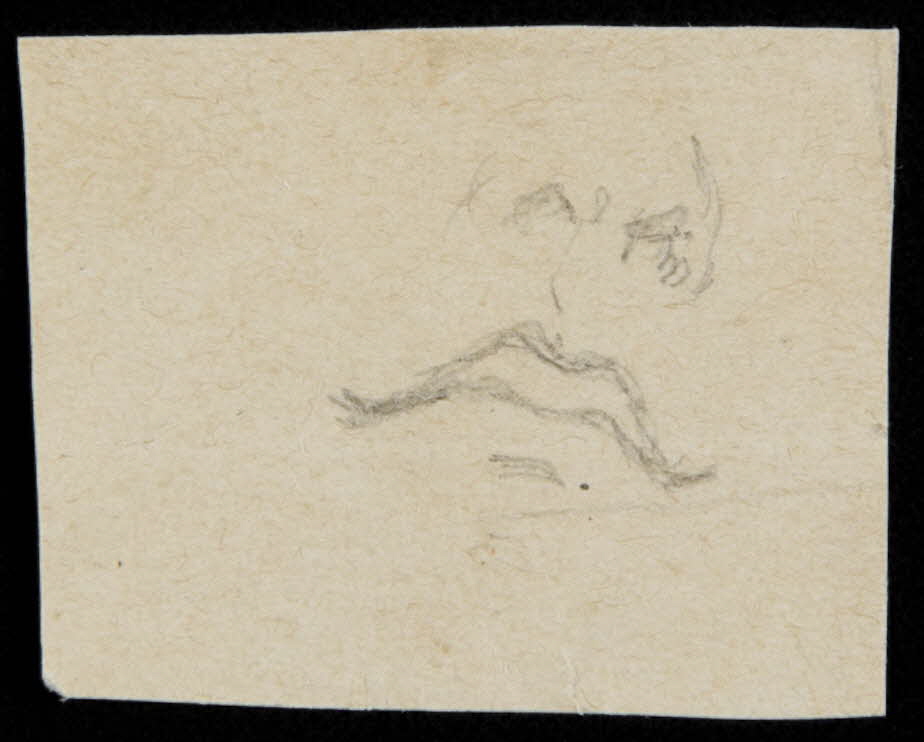 partie d'un ensemble de dessins Visage 1968.102.5341 Photo