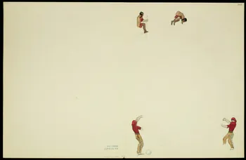 partie d'un ensemble de dessins Artistes du cirque 1968.102.5346.17 Photo