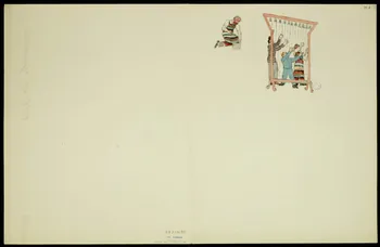partie d'un ensemble de dessins Clowns et acrobates 1968.102.5346.19  Photo