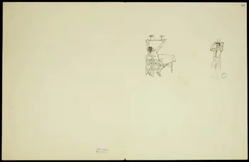 partie d'un ensemble de dessins Acrobates 1968.102.5346.2 Photo